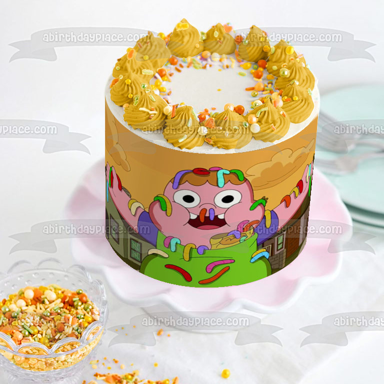 Clarence Gummy Mummy Edible Cake Topper Image ABPID01847