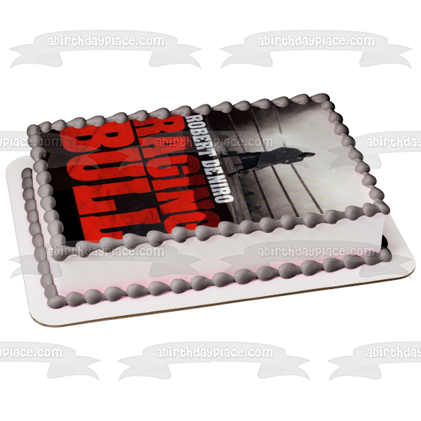 Robert De Niro Raging Bull Edible Cake Topper Image ABPID01869