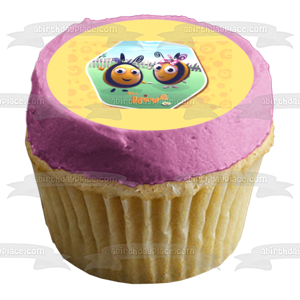The Hive  Buzzbee and Rubee Edible Cake Topper Image ABPID03287
