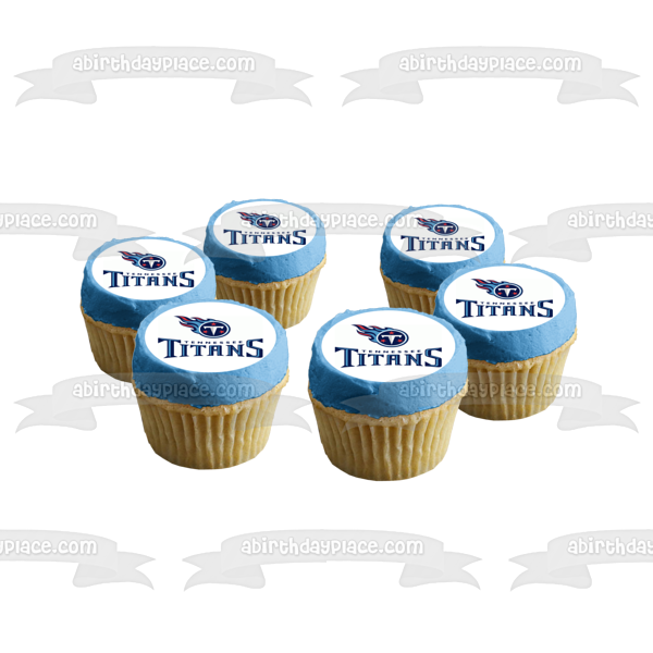 Tennessee Titans Professional American Football In Nashville Edible Cake Topper Image ABPID04093