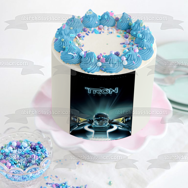 Tron Legacy Sam the Grid Edible Cake Topper Image ABPID05136