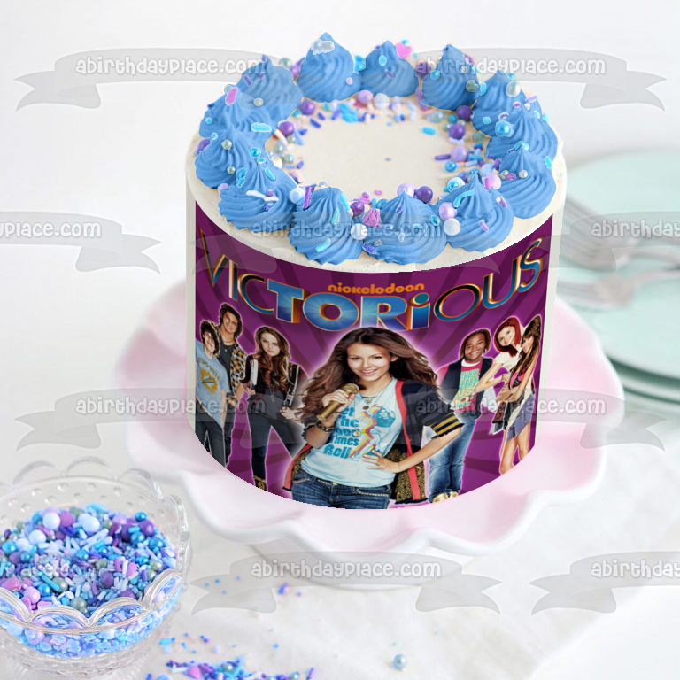 Victorious Tori Jade Cat Beck Robby Trina and Andre Edible Cake Topper Image ABPID05780