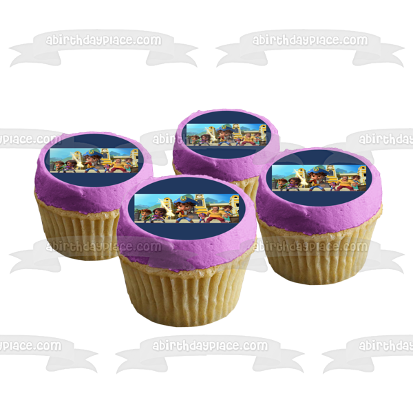 Adorno comestible para tarta de Santiago of the Seas Barbarito Lorelai Imagen ABPID55290
