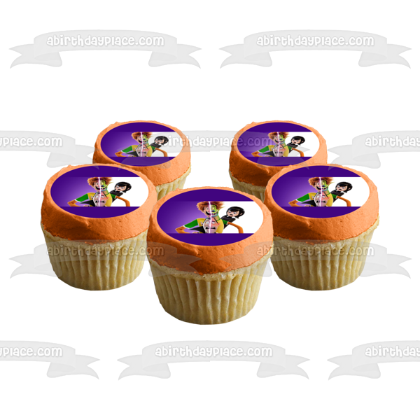 Hotel Transilvania: Transformania Mavis Drácula Dennis Imagen comestible para decoración de tarta ABPID55344