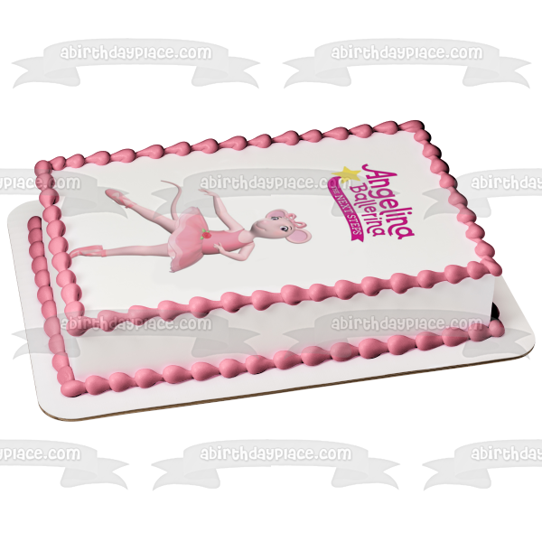 Angelina Ballerina the Next Steps Edible Cake Topper Image ABPID55312
