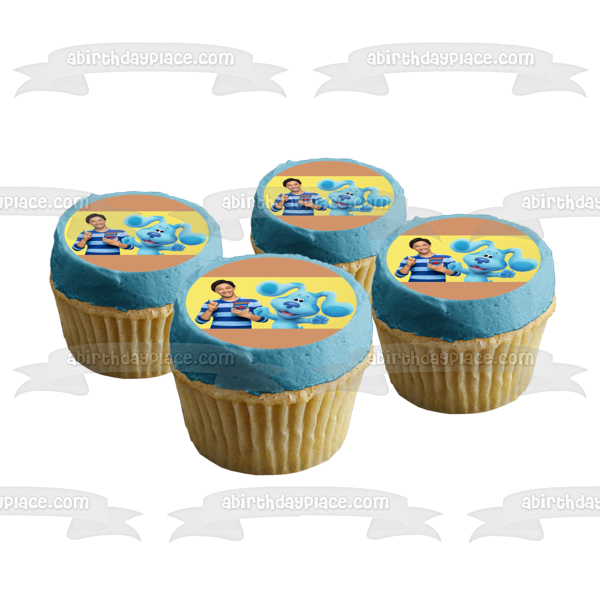 Imagen comestible para decoración de tarta de Blue's Clues & You Josh ABPID55377