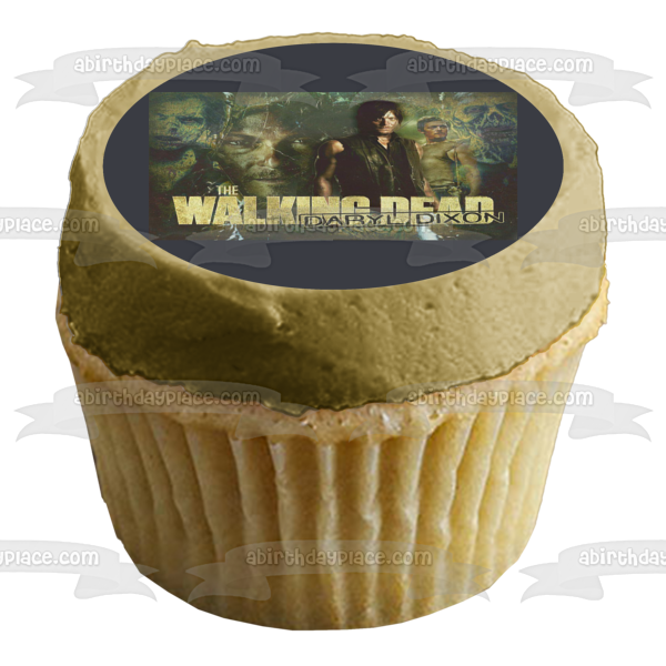 The Walking Dead Daryl Dixon Edible Cake Topper Image ABPID07859