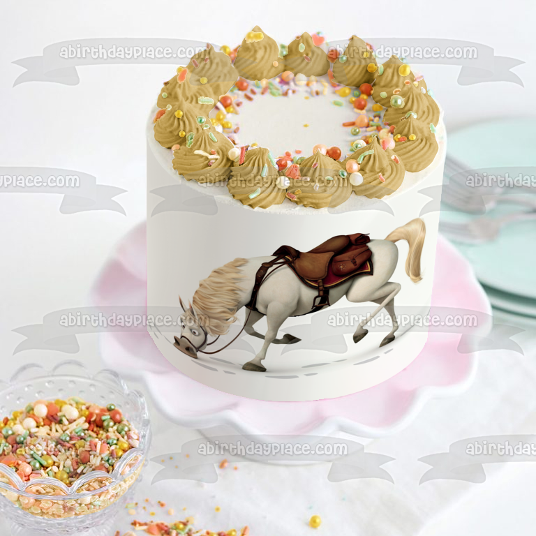 Imagen comestible para decoración de tarta de Maximus enredados ABPID08233