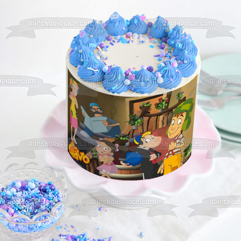 El Chavo Del Ocho Mexican Television Sitcom Edible Cake Topper Image ABPID09042