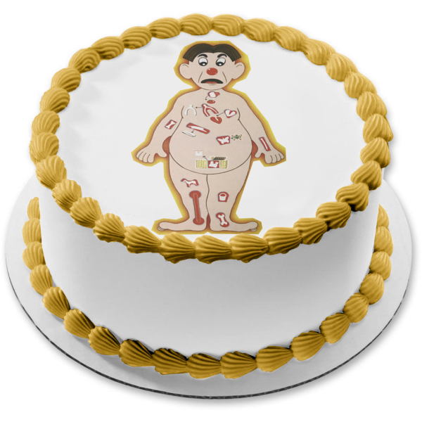 Operación Juego Mattel Edible Cake Topper Imagen ABPID11546