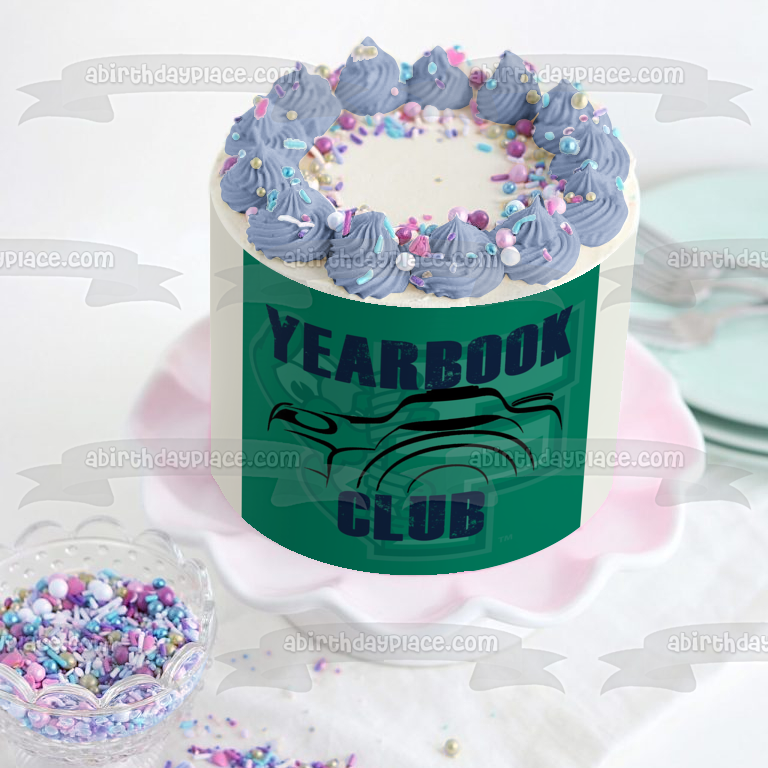 Imagen comestible para decoración de tarta con cámara del Yearbook Club ABPID55966