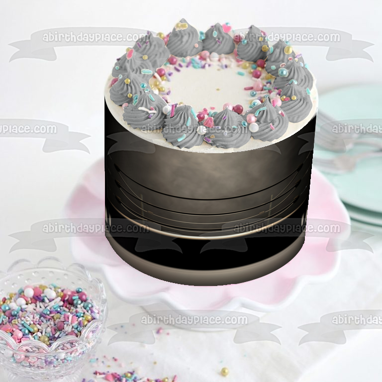 Imagen de decoración comestible para tarta de lucha libre o ring de boxeo, niebla oscura, ABPID55967