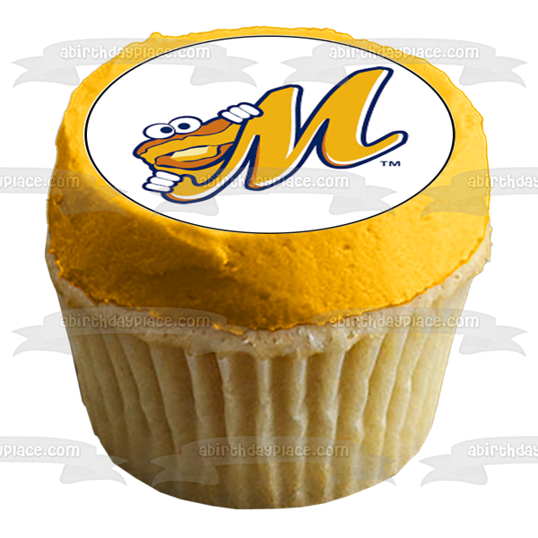 Montgomery Biscuits Minor League Baseball Logo Edible Cupcake Topper I