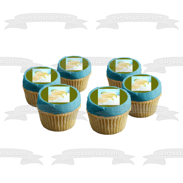 Decoración comestible para tarta Margarita con limas Imagen ABPID56083