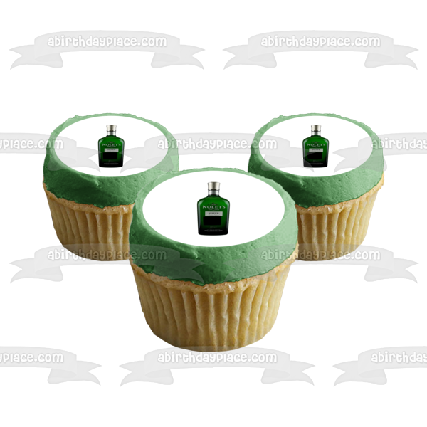 Nolet's Dry Gin Bottle Edible Cake Topper Image ABPID56099