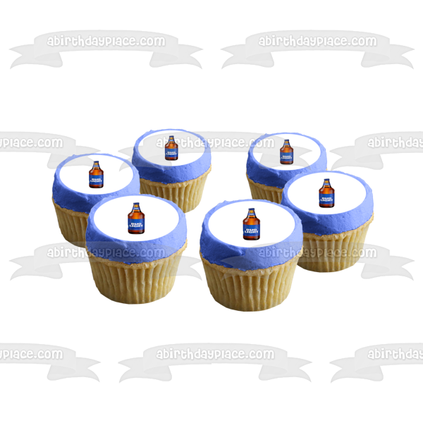 Imagen comestible para decoración de tarta con botella Bud Light ABPID56115