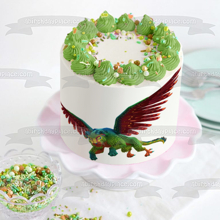 Disney Coco Pepita Alebrije Jaguar Eagle Edible Cake Topper Image ABPID15046