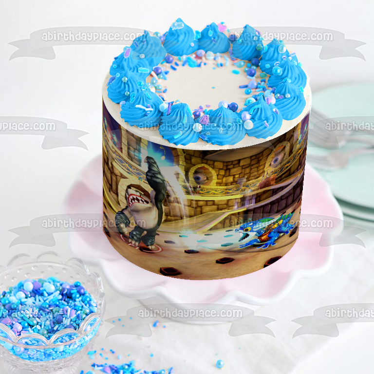 Skylanders Imaginators Spyro Edible Cake Topper Image ABPID24126