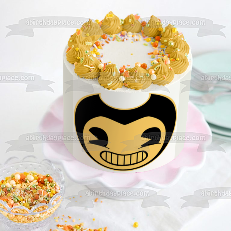 Bendy and the Ink Machine Edible Cake Topper Image ABPID27233