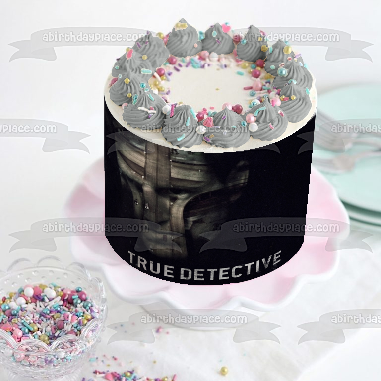 True Detective TV Show Detective Marty Hart Edible Cake Topper Image ABPID27772