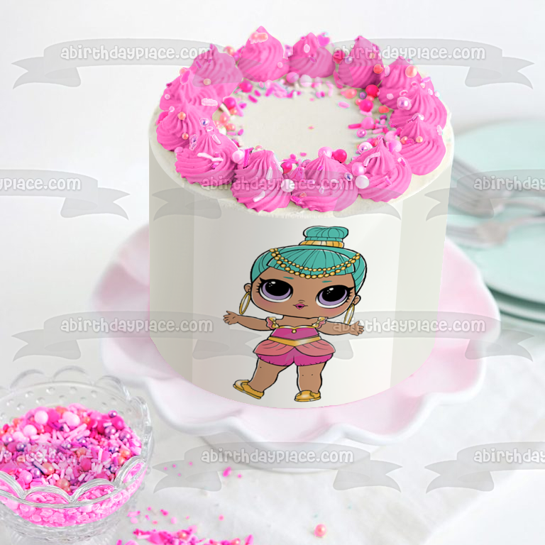 LOL Surprise Genie Edible Cake Topper Image ABPID49813
