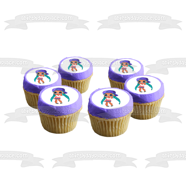 Hairdorables Noah Big Hair Don't Care Vlogging Hobby Edible Cake Topper Image ABPID50919