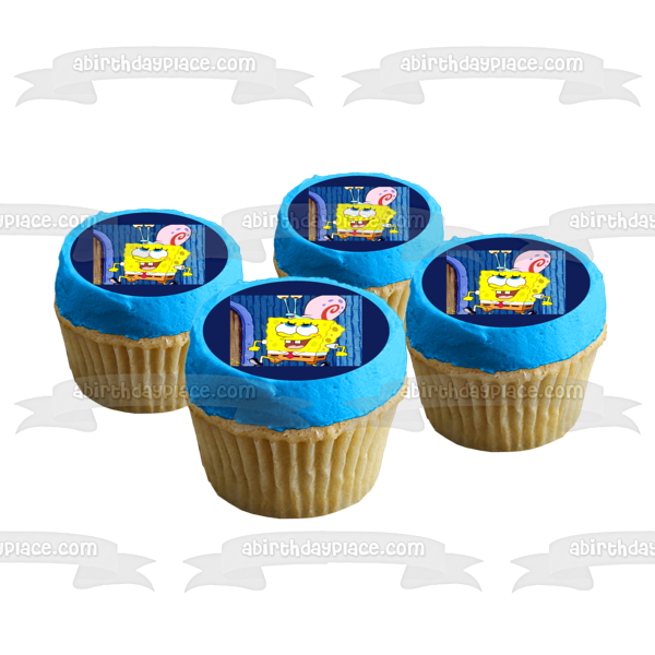 SpongeBob SquarePants Gary Edible Cake Topper Image ABPID50948