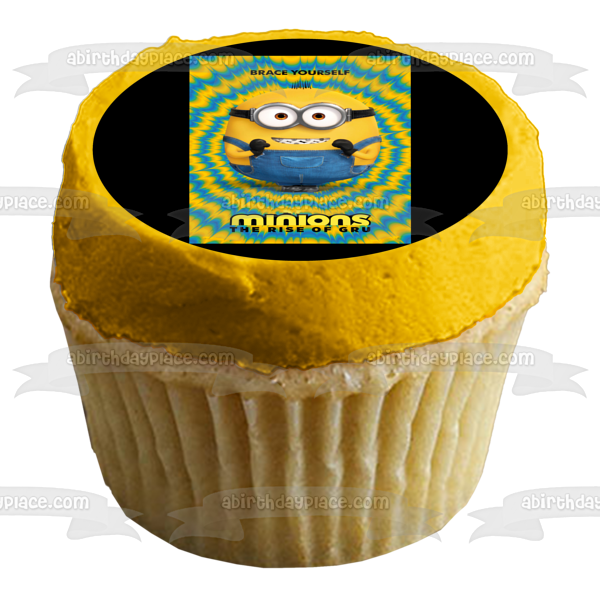 Minions: The Rise of Gru Despicable Me Otto Edible Cake Topper Image ABPID51396