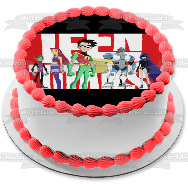 Original Teen Titans Edible Cake Topper Image ABPID51400