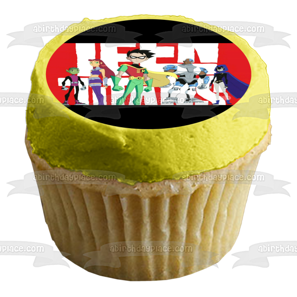 Original Teen Titans Edible Cake Topper Image ABPID51400