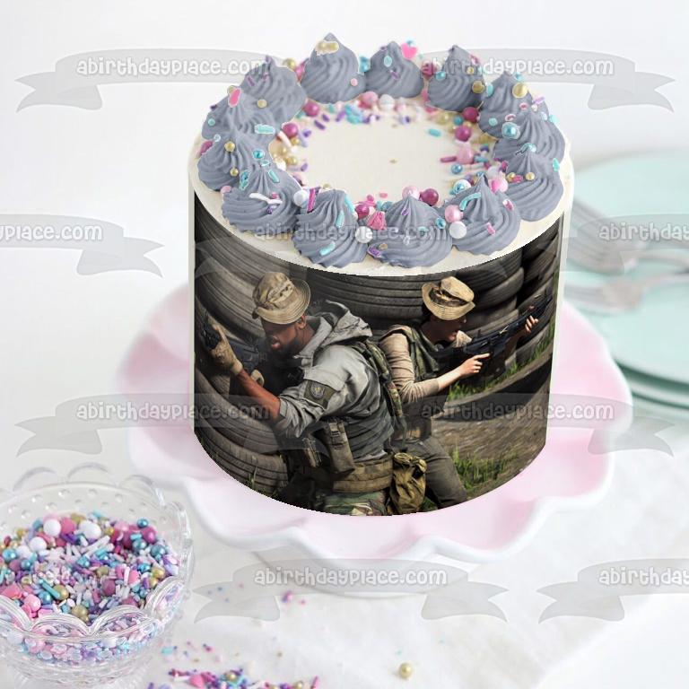 Call of Duty: Modern Warfare Captain Price Edible Cake Topper Image ABPID51739