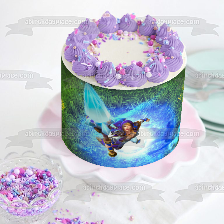 Warcraft 3: Reforged Arthas Menethil Edible Cake Topper Image ABPID51893