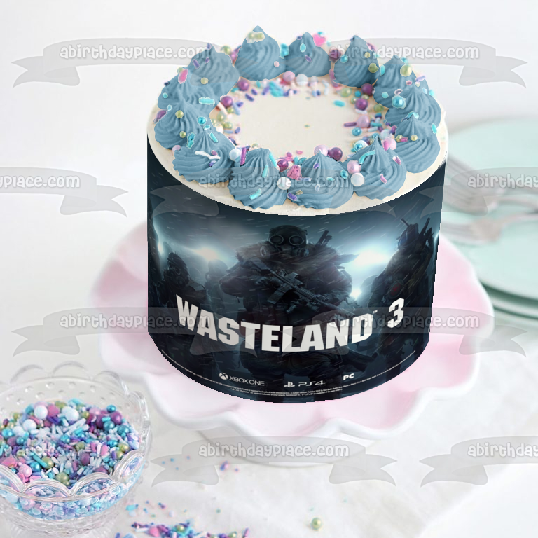 Wasteland 3 Ranger Squad Edible Cake Topper Image ABPID51939