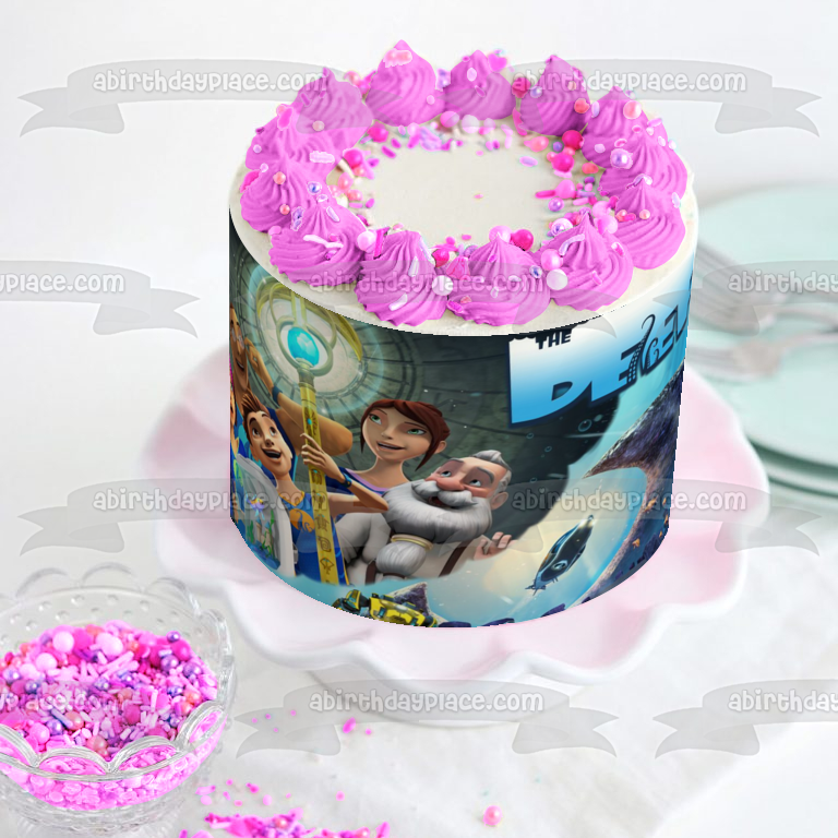 The Deep Antaeus Fontaine William Nereus Kaiko Edible Cake Topper Image ABPID52150