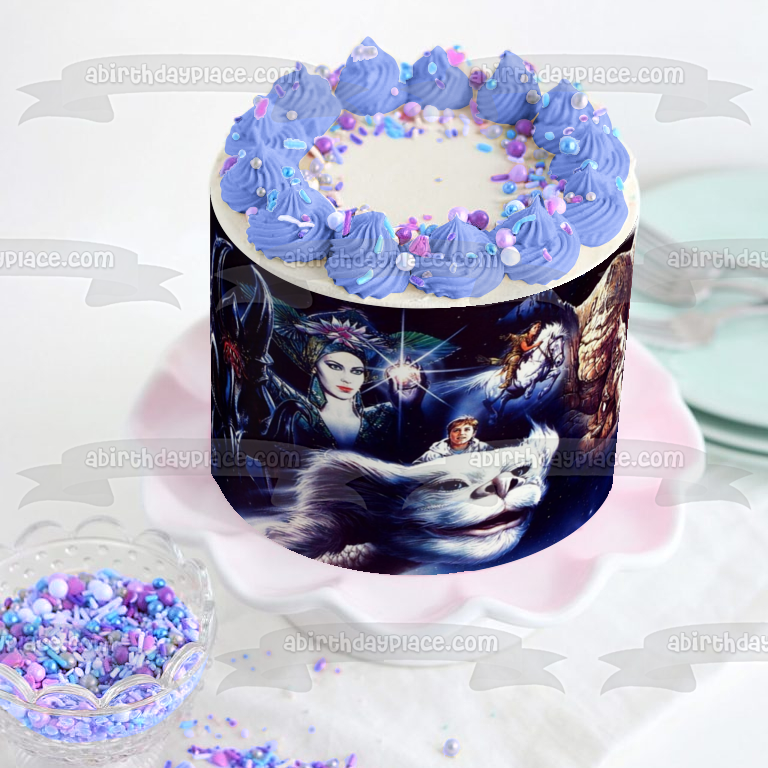 La historia interminable II: El siguiente capítulo Falcor Bastian Rockbiter Atreyu Xayide Imagen comestible para decoración de tarta ABPID52425