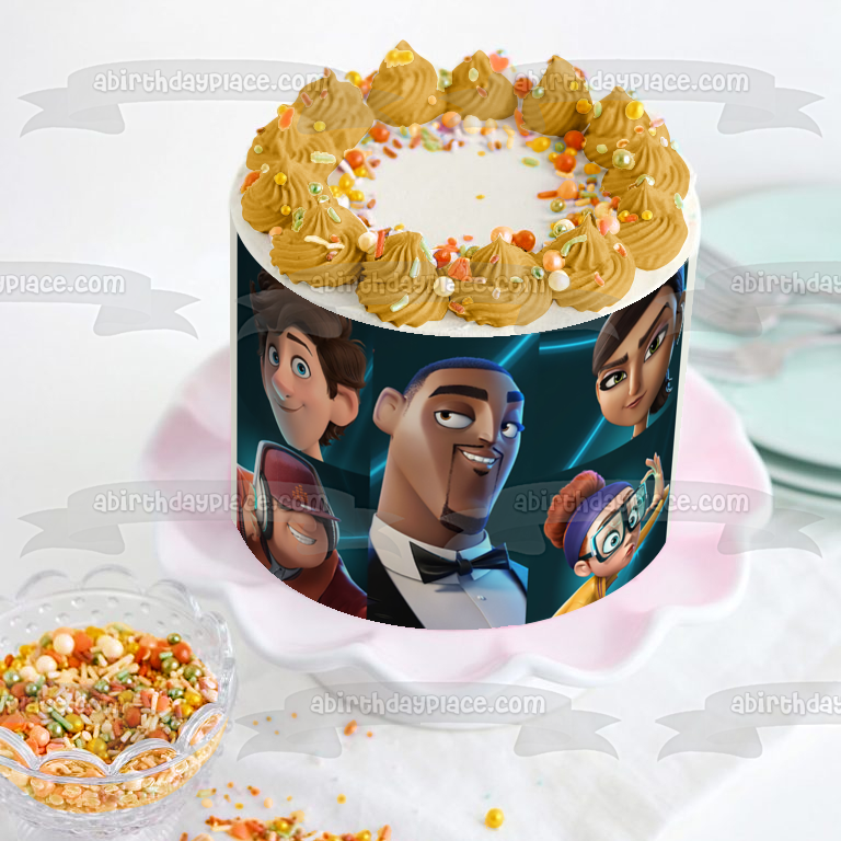 Spies In Disguise Lance Walter Marcy Ears Karen Edible Cake Topper Image ABPID52189