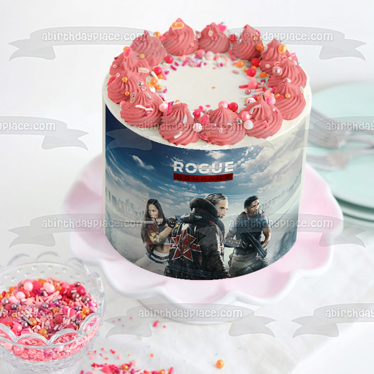 Rogue Company Live Action Trailer Trench Edible Cake Topper Image ABPID52328