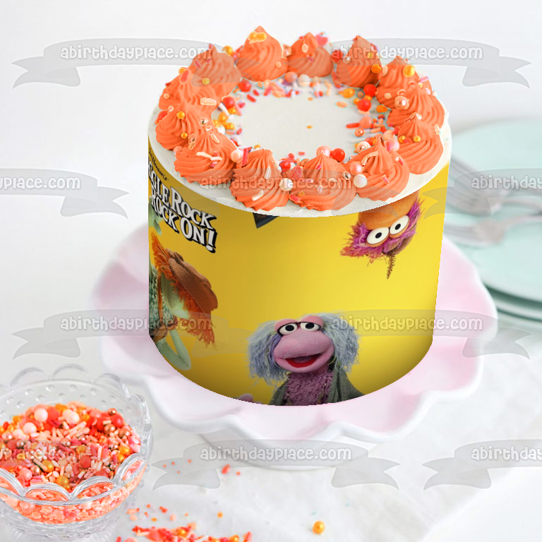 Fraggle Rock Rock en el programa de televisión Marionetas clásicas Gobo Mokey Red Wembley Boober Imagen comestible para tarta ABPID53351