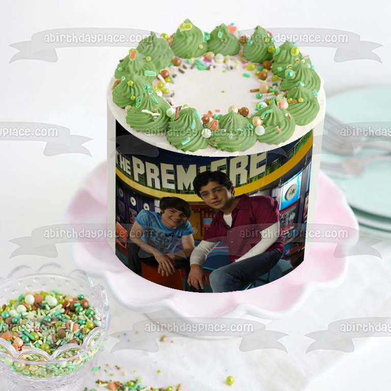 Imagen de adorno comestible para tarta del programa de televisión Drake y Josh Nickelodeon ABPID53255