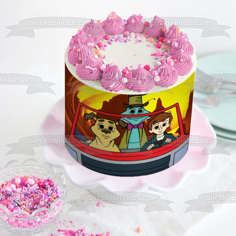 The Phantom Tollbooth Classic Movie Animated Cartoon Norton Juster Milo Tock Edible Cake Topper Image ABPID53259