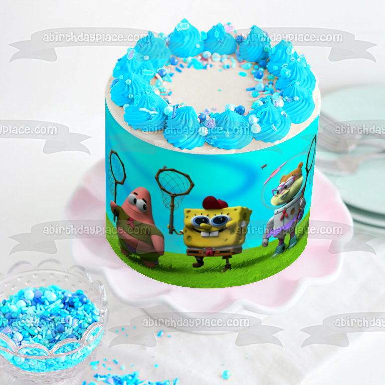 Kamp Koral: SpongeBob’s Under Years Patrick Sandy Edible Cake Topper Image ABPID53865