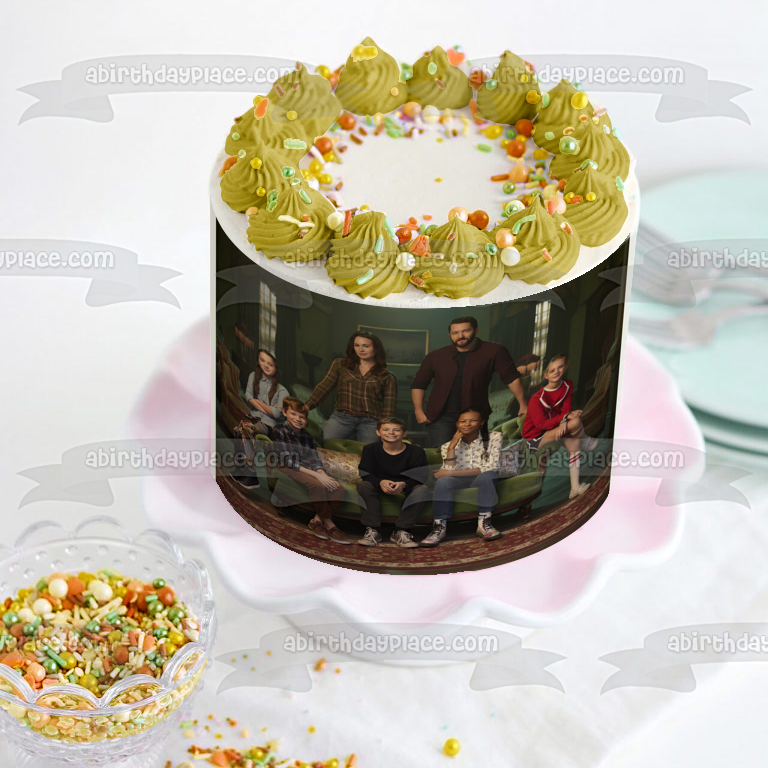 The Secrets of Sulphur Springs Sarah Bennet Wyatt Savannah Edible Cake Topper Image ABPID53893
