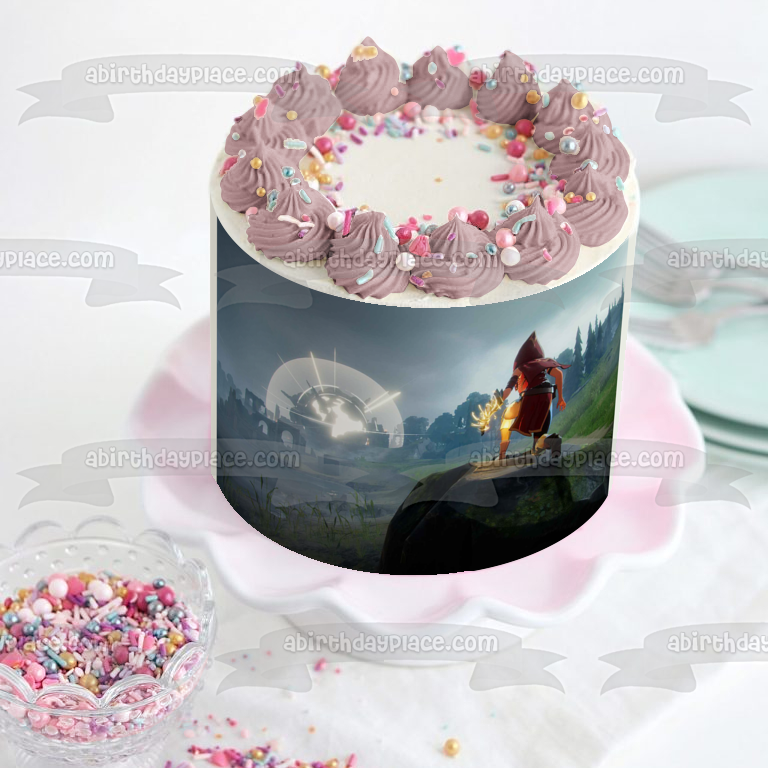 Spellbreak Legendary Loot Edible Cake Topper Image ABPID53671