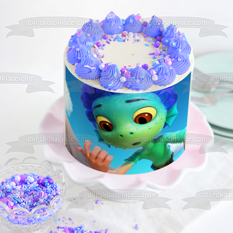 Imagen comestible para decoración de tarta de Luca Disney Pixar ABPID54116