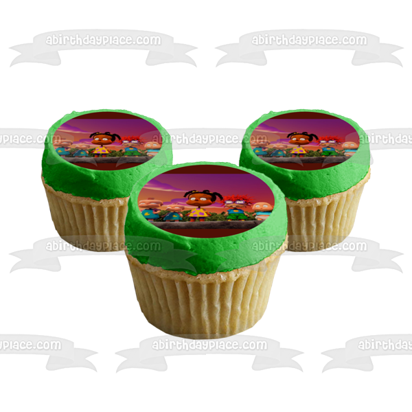 Rugrats Animated Series Tommy Chuckie Phil Lil Susie Edible Cake Topper Image ABPID54526