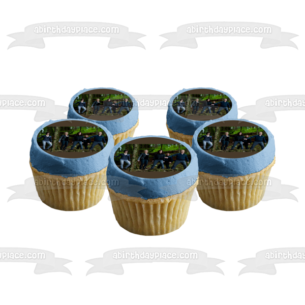 La saga Crepúsculo: Eclipse Carlisle Esme Alice Rosalie Jasper Imagen comestible para decoración de tarta ABPID54574