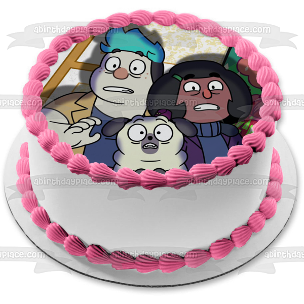 Dead End Paranormal Park Norma Pugsley Squeamish y Barney Imagen comestible para decoración de tarta ABPID56506