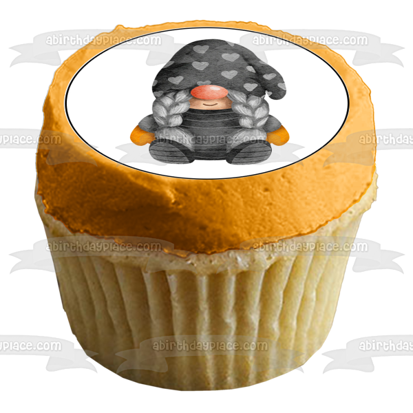 Imágenes de decoración comestible para cupcakes de gnomos, magos y brujas de Halloween ABPID56590