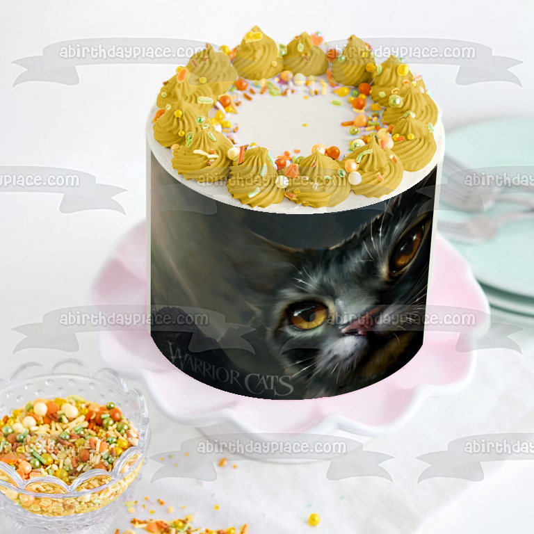Warrior Cats Book Cover Moonrise Edible Cake Topper Image ABPID56649