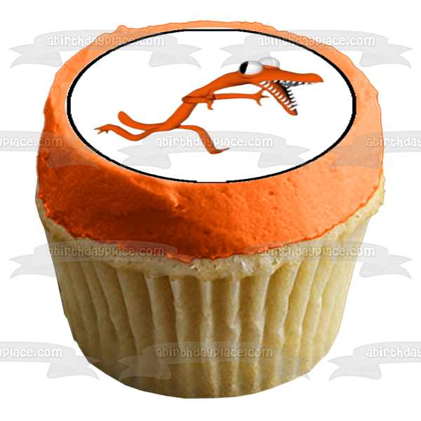 Roblox Rainbow Friends Azul Naranja Verde Púrpura Comestible Cupcake Topper Imágenes ABPID56744